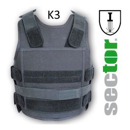 K3 zertifizierte Stichschutzweste sector TW19