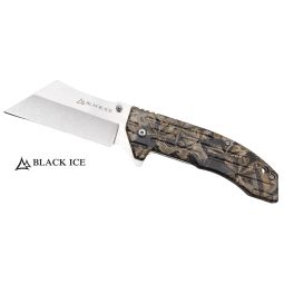 BLACK ICE Einhandmesser THC Green